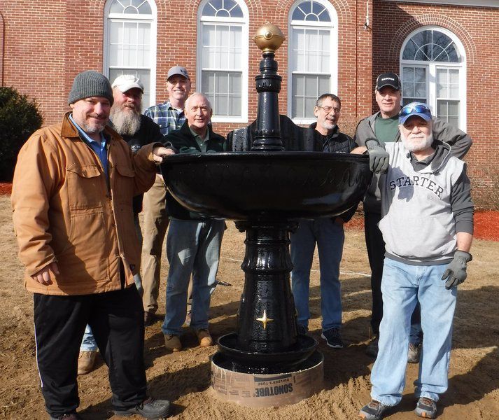 Fountain to flow with history